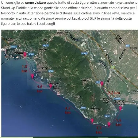 Chez Fernando Front Free Parking * Lerici